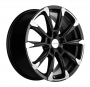 Легковой диск Khomen Wheels KHW1808 7,5x18 5x114,3 ET45 60,1 Black-FP